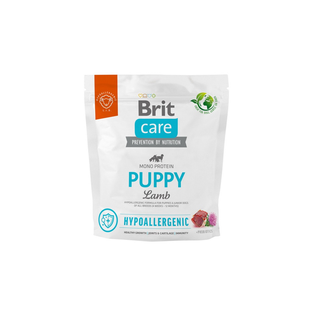 Brit Care Hypoallergenic Puppy Lamb 1kg