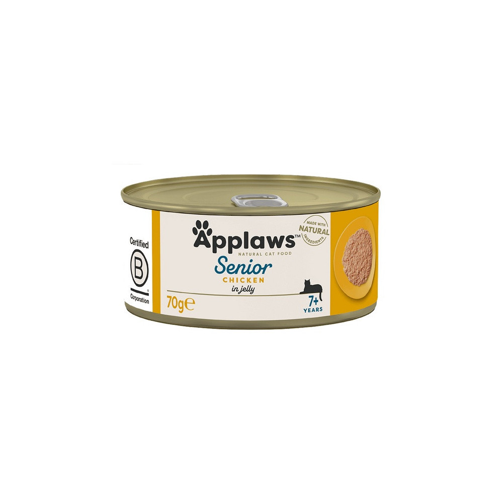 Applaws puszka dla kota Senior kurczak 70g