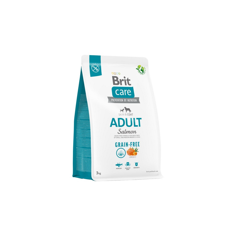 Brit Care Grain Free Adult Small & Medium Salmon 3kg