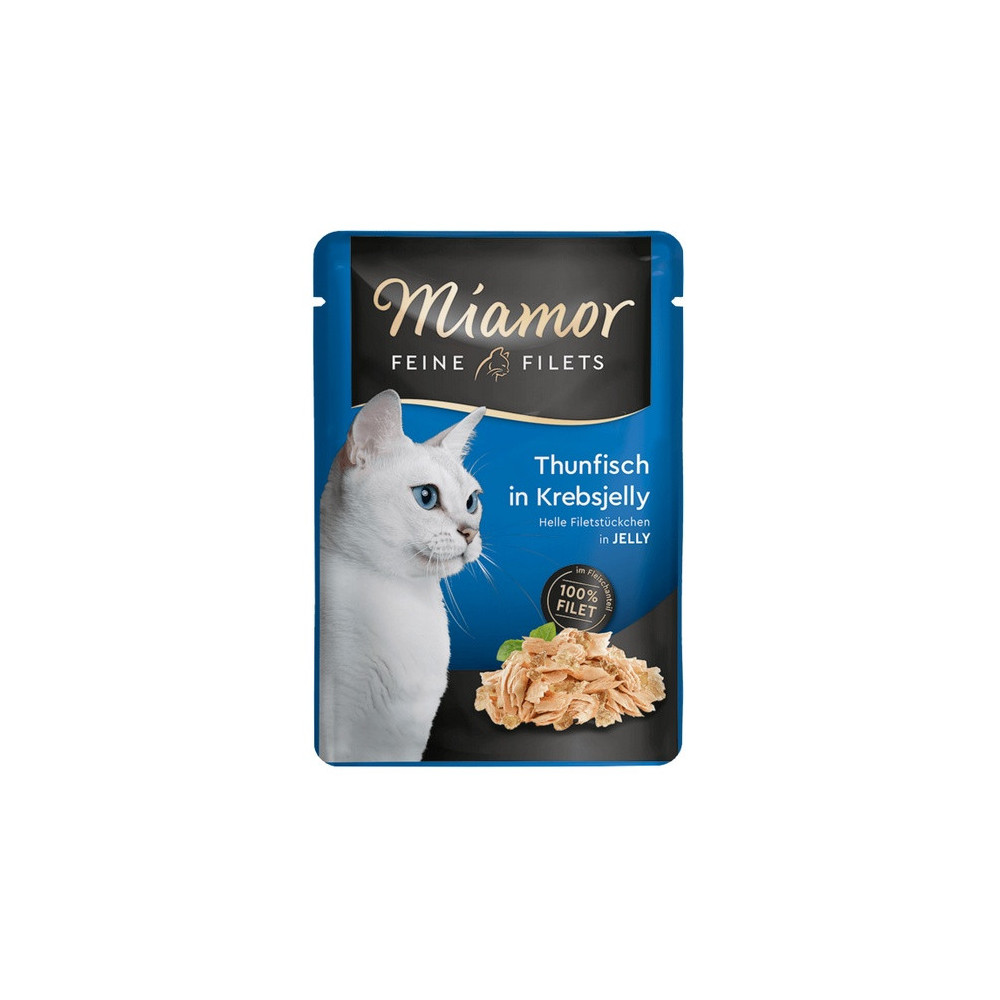 Miamor Feine Filets Tuńczyk & Galaretka krabowa saszetka 100g