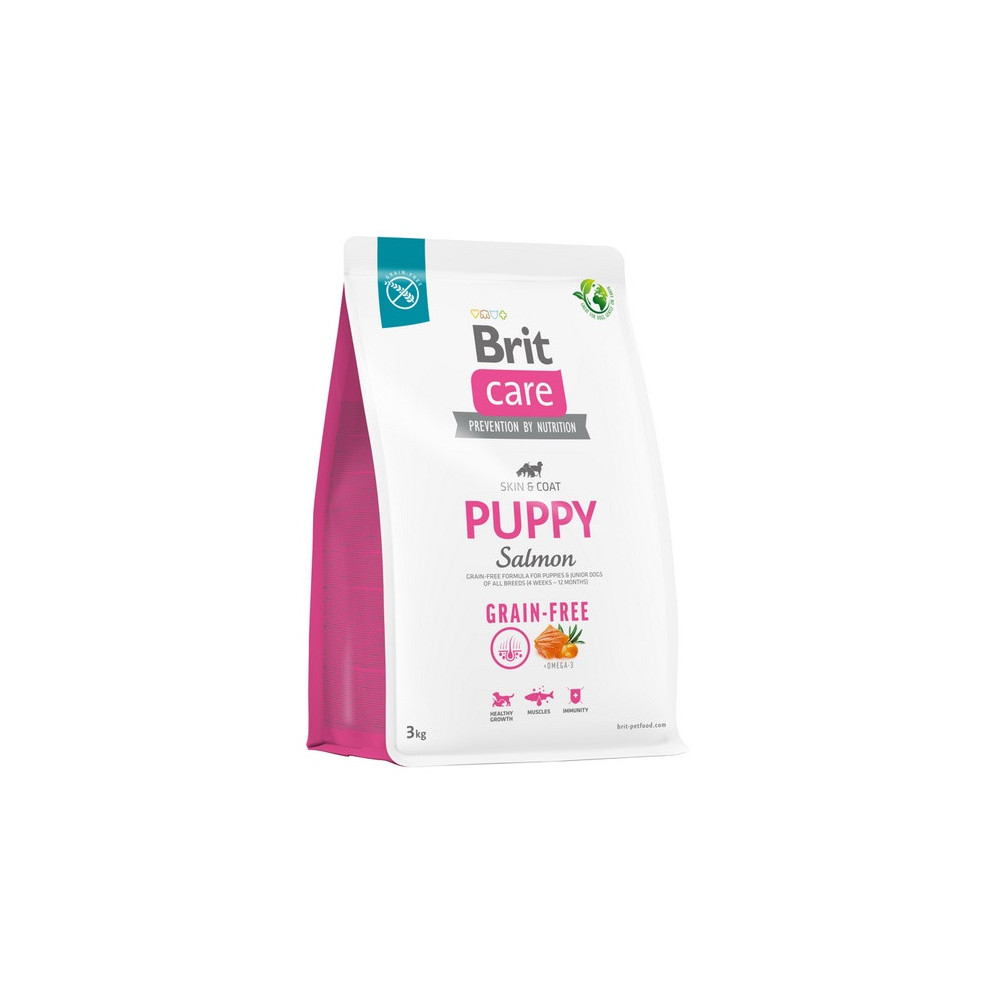 Brit Care Grain Free Puppy Salmon 3kg