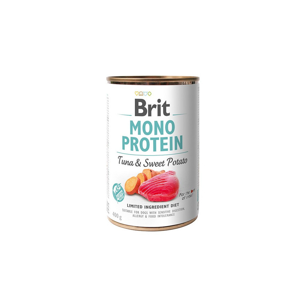 Brit Mono Protein Tuna & Sweet Potato puszka 400g