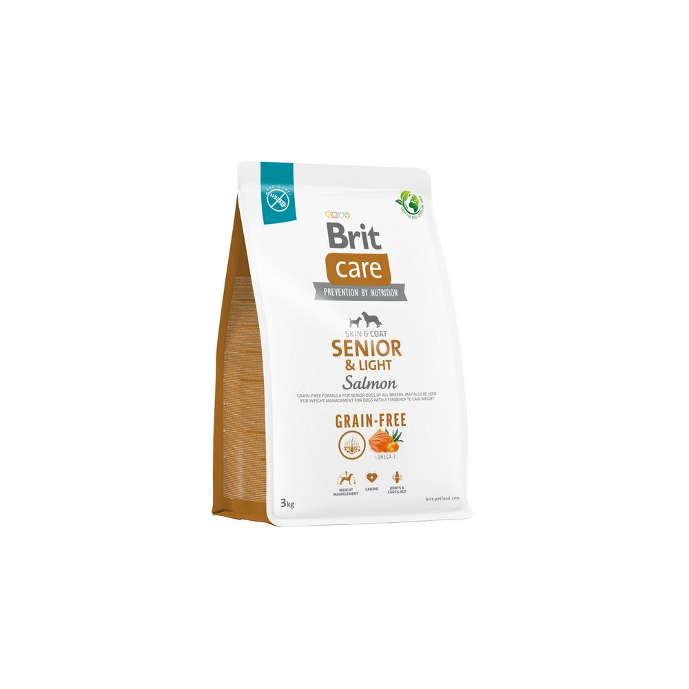 Brit Care Grain Free Senior & Light Salmon 3kg