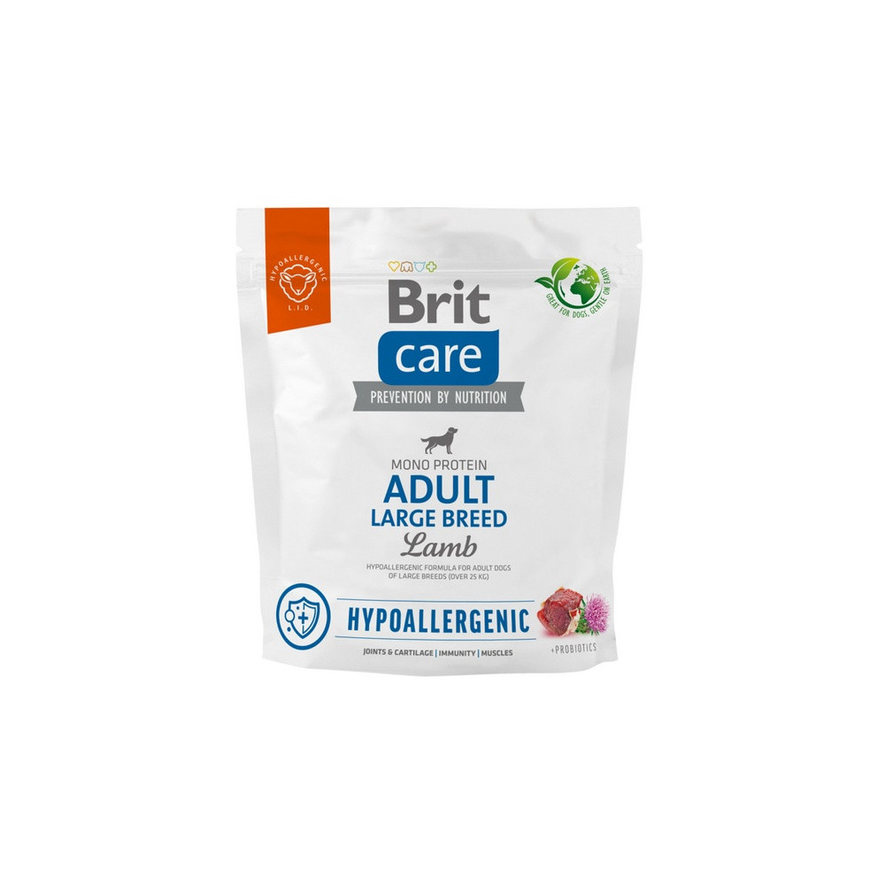 Brit Care Hypoallergenic Adult Large Lamb 1kg