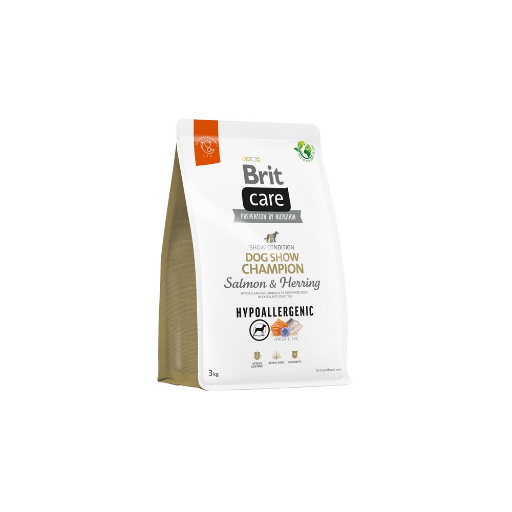 Brit Care Hypoallergenic Dog Show Champion Salmon & Herring 3kg