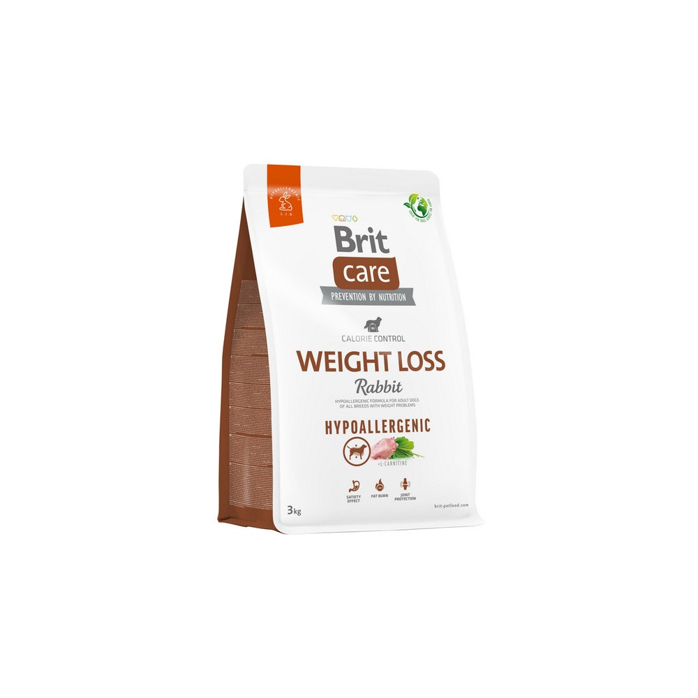 Brit Care Hypoallergenic Dog Weight Loss Rabbit 3kg