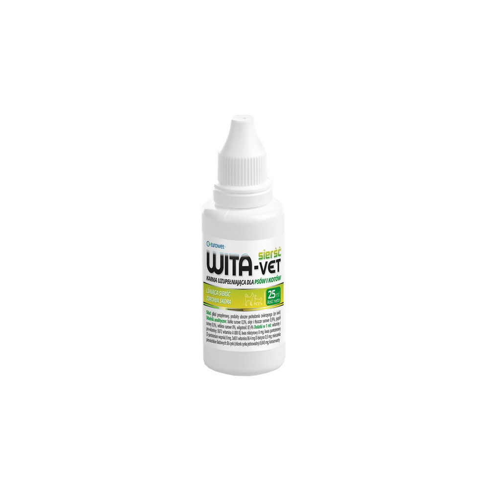 Wita-Vet Sierść krople 25ml