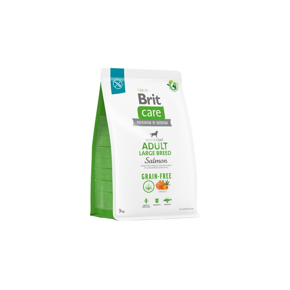 Brit Care Grain Free Adult Large Breed Salmon 3kg