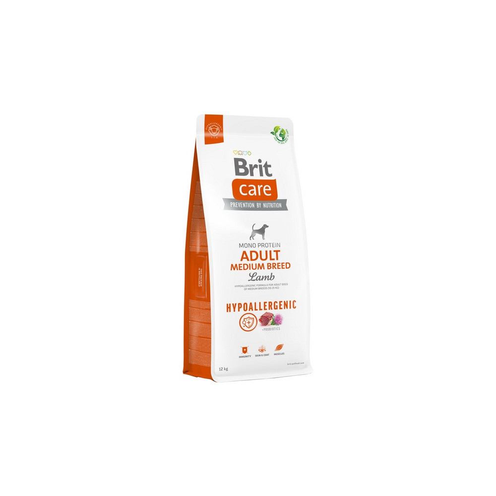 Brit Care Hypoallergenic Adult Medium Lamb 12kg