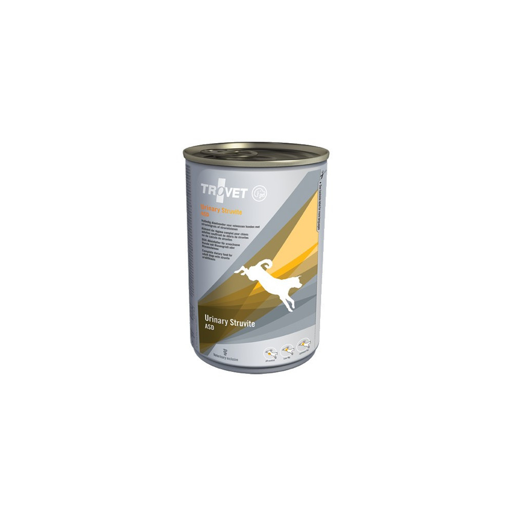 Trovet ASD Urinary Struvite dla psa puszka 400g