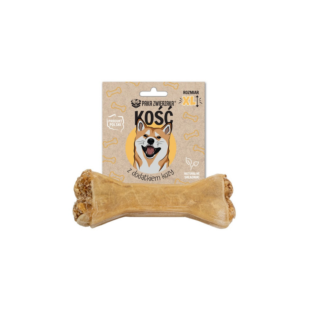 Paka Zwierzaka Kość z dodatkiem kozy XL 17cm