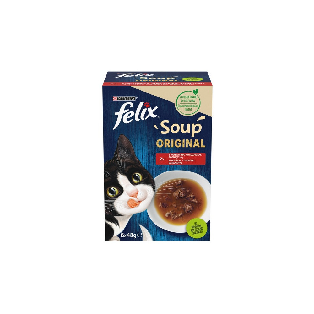 Felix Soup Original Wiejskie Smaki zestaw zup 6x48g