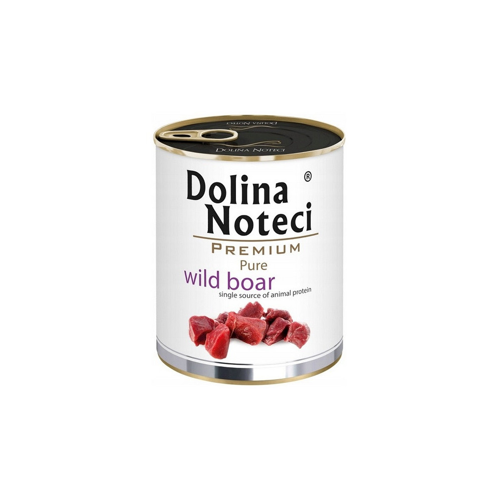 Dolina Noteci Premium Pies Pure Dzik puszka 800g