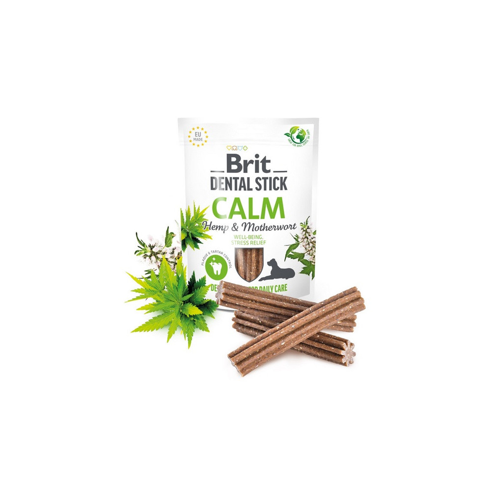 Brit Dental Stick Calm Hemp & Motherwort 251g
