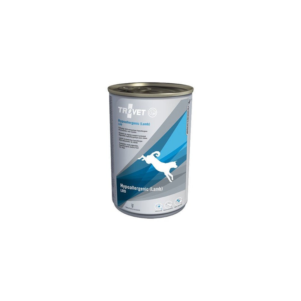 Trovet LRD Hypoallergenic Jagnięcina dla psa puszka 400g