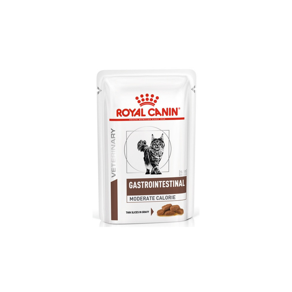 Royal Canin Veterinary Diet Feline Gastrointestinal Moderate Calorie saszetka 85g