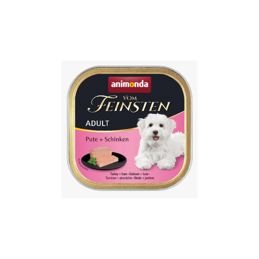 Animonda vom Feinsten Dog Indyk i Szynka 150g