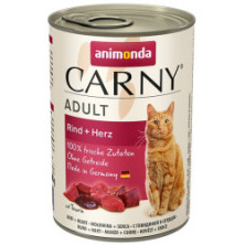 Animonda Carny Adult Wołowina + Serca puszka 400g