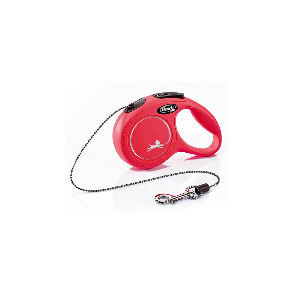 Flexi New Classic Smycz linka XS 3m czerwona [FL-2405]