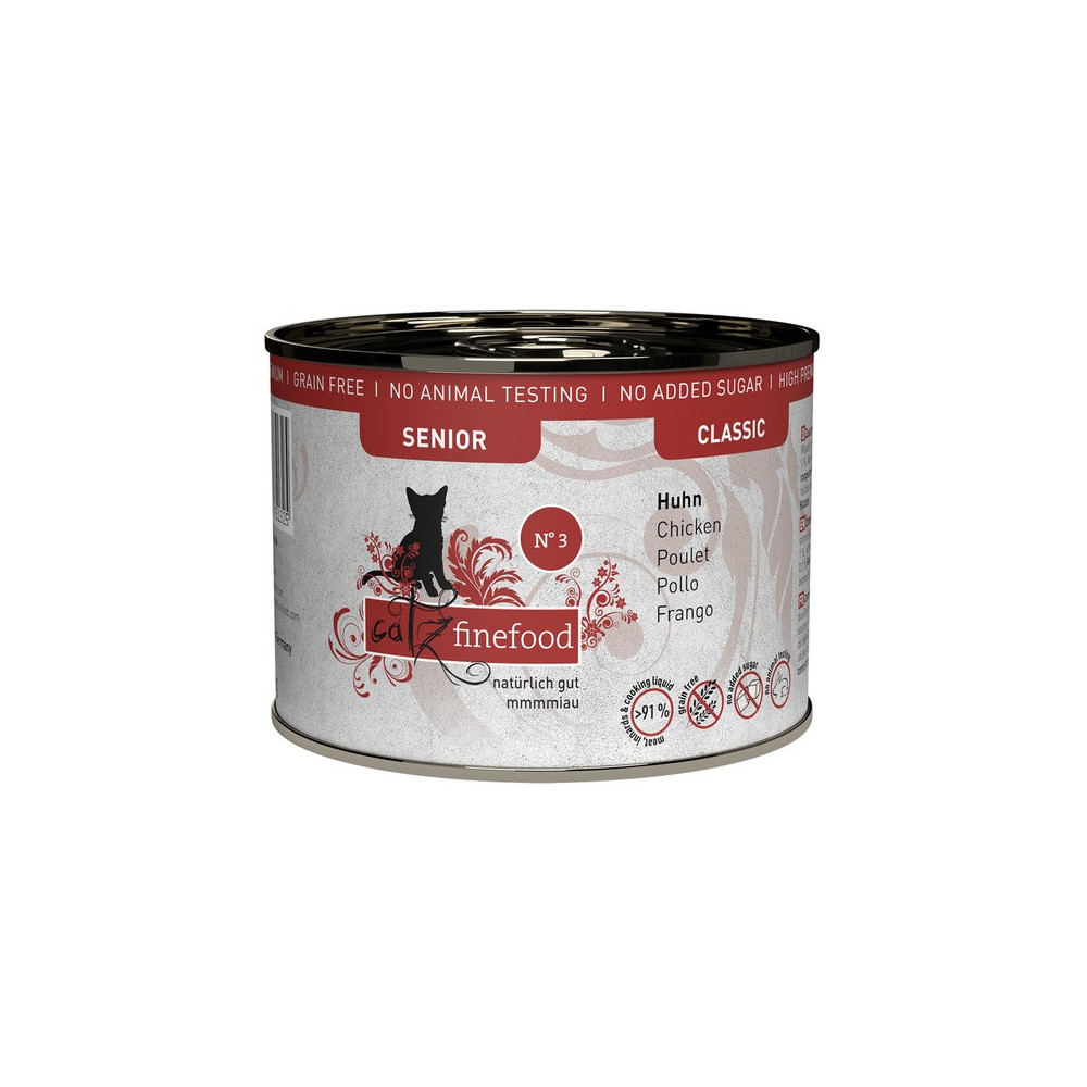 Catz Finefood Classic Senior N.03 Kurczak puszka 200g