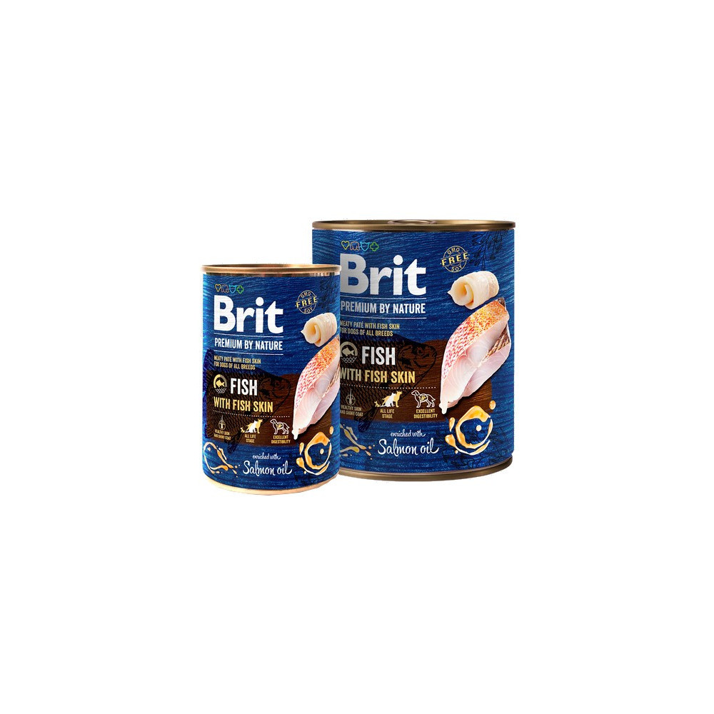 Brit Premium By Nature Fish & Fish Skin puszka 800g