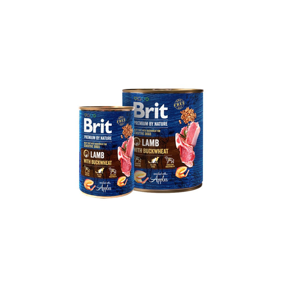 Brit Premium By Nature Lamb & Buckwheat puszka 400g