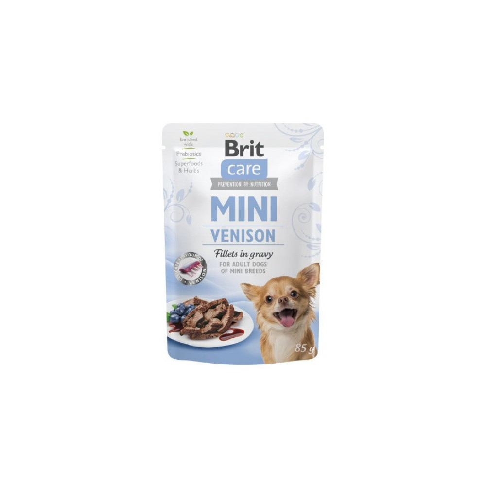 Brit Care Dog Mini Venison saszetka 85g