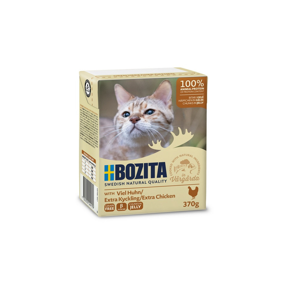 Bozita z Kurczakiem kawałki w galaretce kartonik 370g