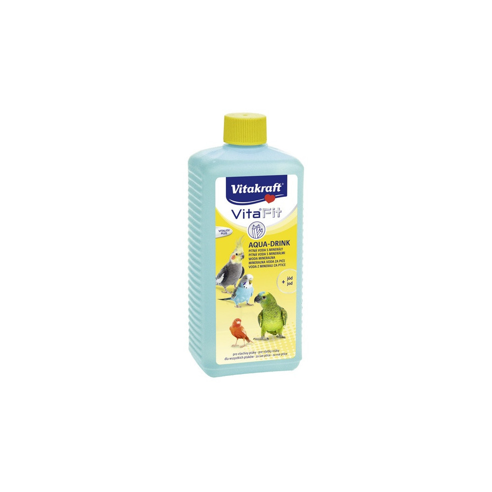 Vitakraft Vogel Trank / Aqua Drink Napój dla ptaków z jodem 500ml [18185]