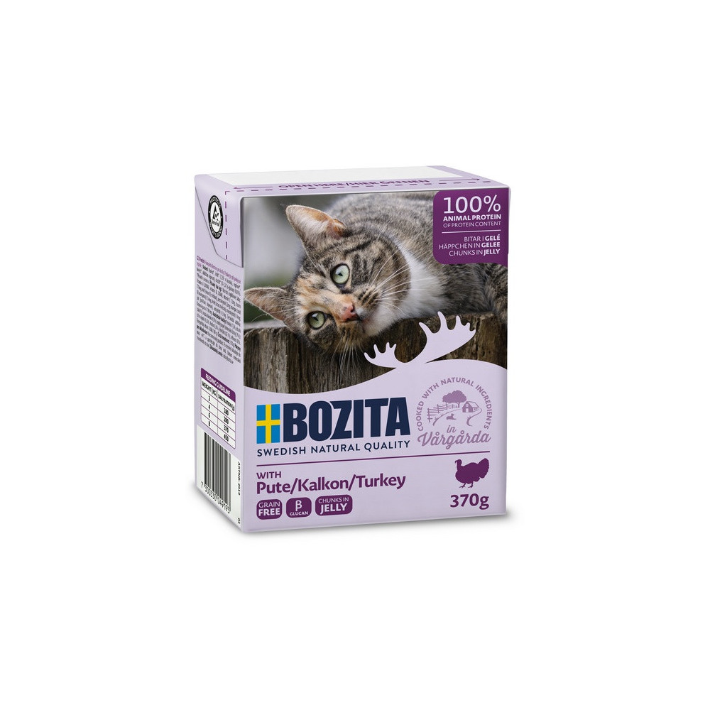 Bozita z Indykiem kawałki w galaretce kartonik 370g