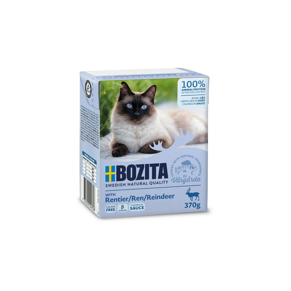 Bozita z Reniferem kawałki w sosie kartonik 370g