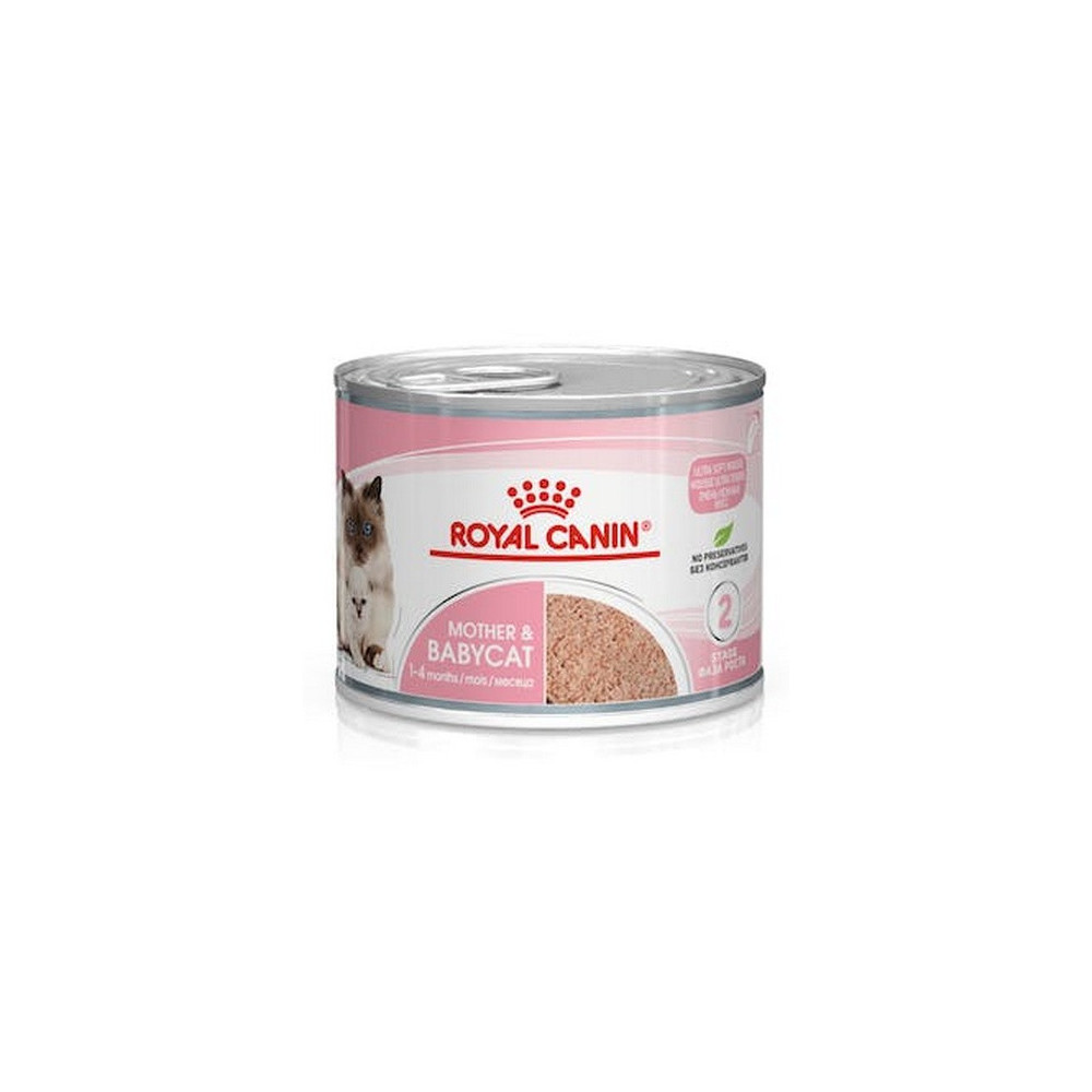Royal Canin Mother & Babycat Mousse karma mokra - mus dla kociąt i kotek karmiących puszka 195g