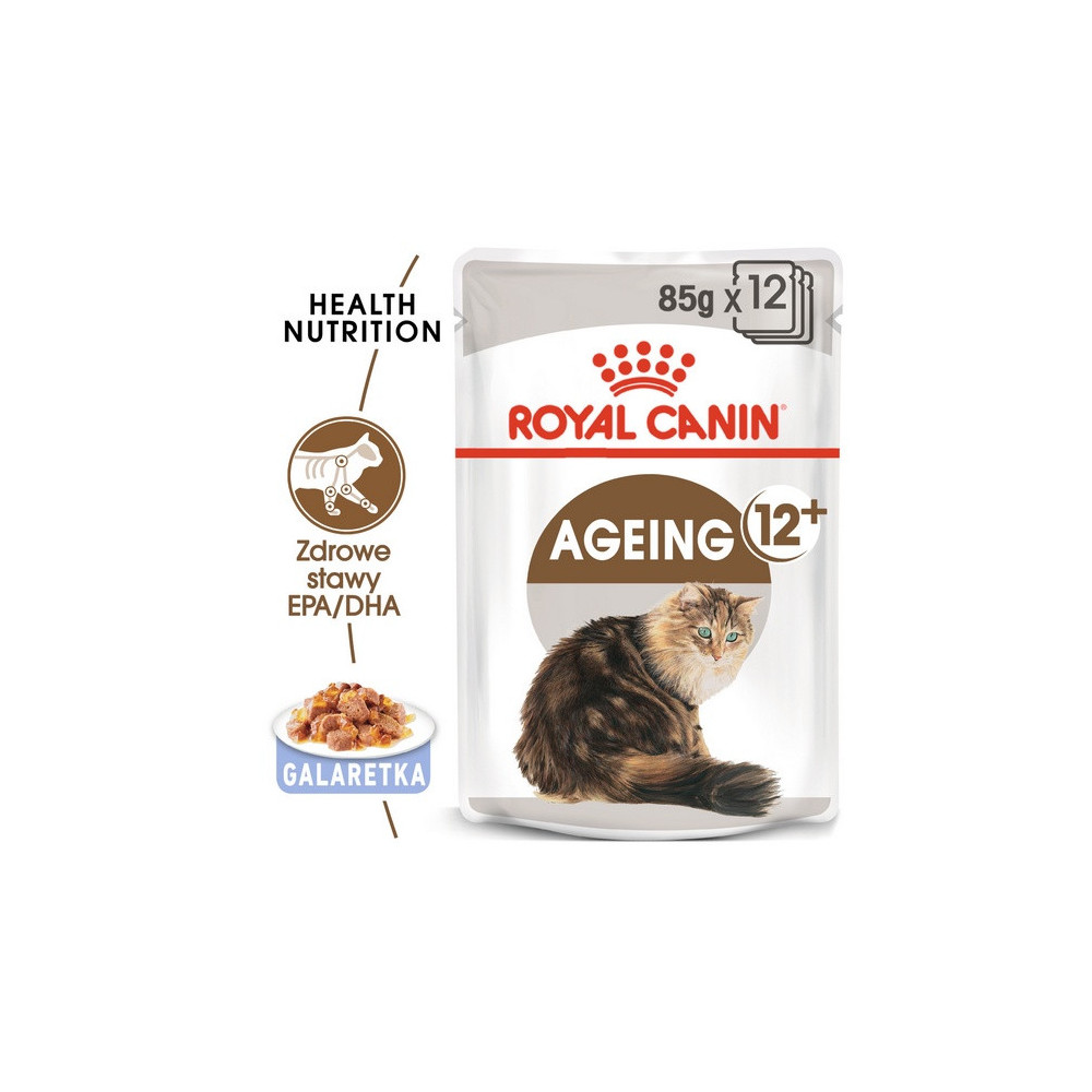 Royal Canin Ageing +12 karma mokra w galaretce dla kotów dojrzałych saszetka 85g