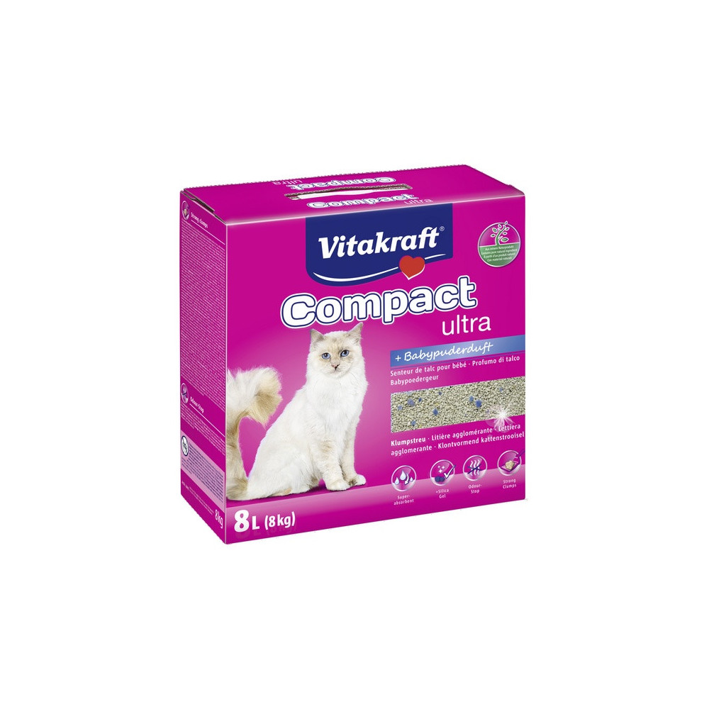 Żwirek Vitakraft Compact Ultra Plus 8kg [16079]
