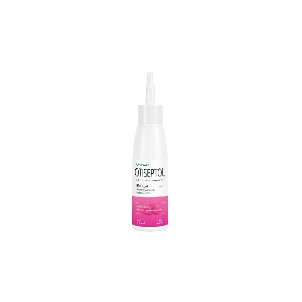 Otiseptol - płyn do przemywania uszu psa i kota 100ml