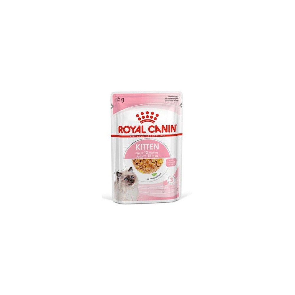 Royal Canin Kitten w galaretce karma mokra dla kociąt do 12 miesiąca życia saszetka 85g