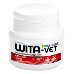Wita-Vet Complex CA/P 2  3,2g 30tabl. - preparat witaminowy dla ciężarnych suk i szczeniąt