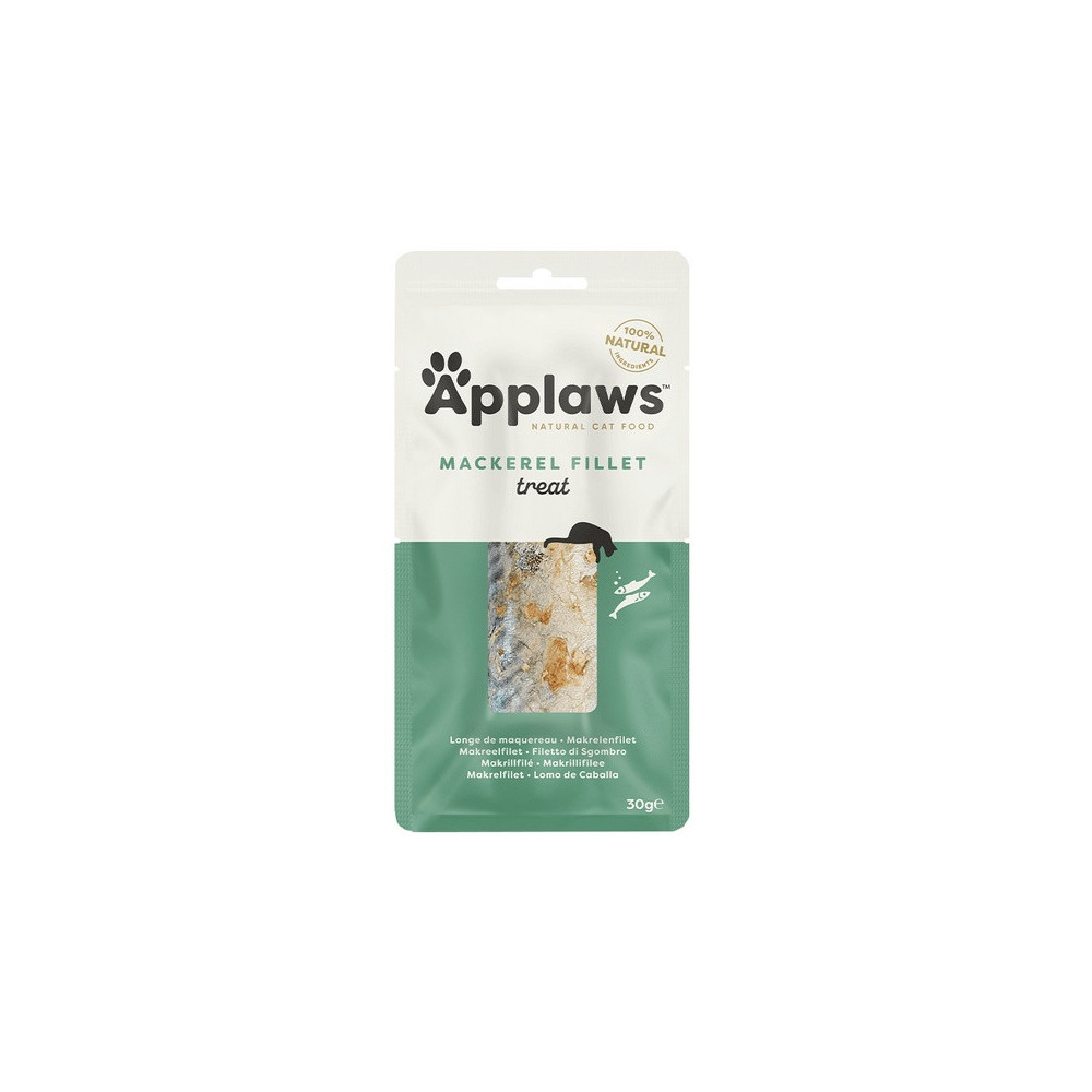 Applaws Natural Cat Loin Suszona polędwica z makreli 30g