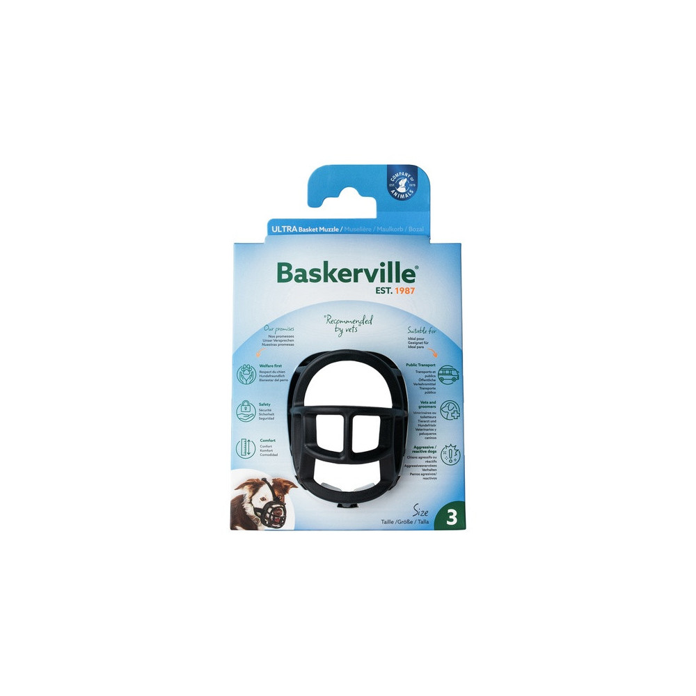 Baskerville Kaganiec Ultra-3 czarny