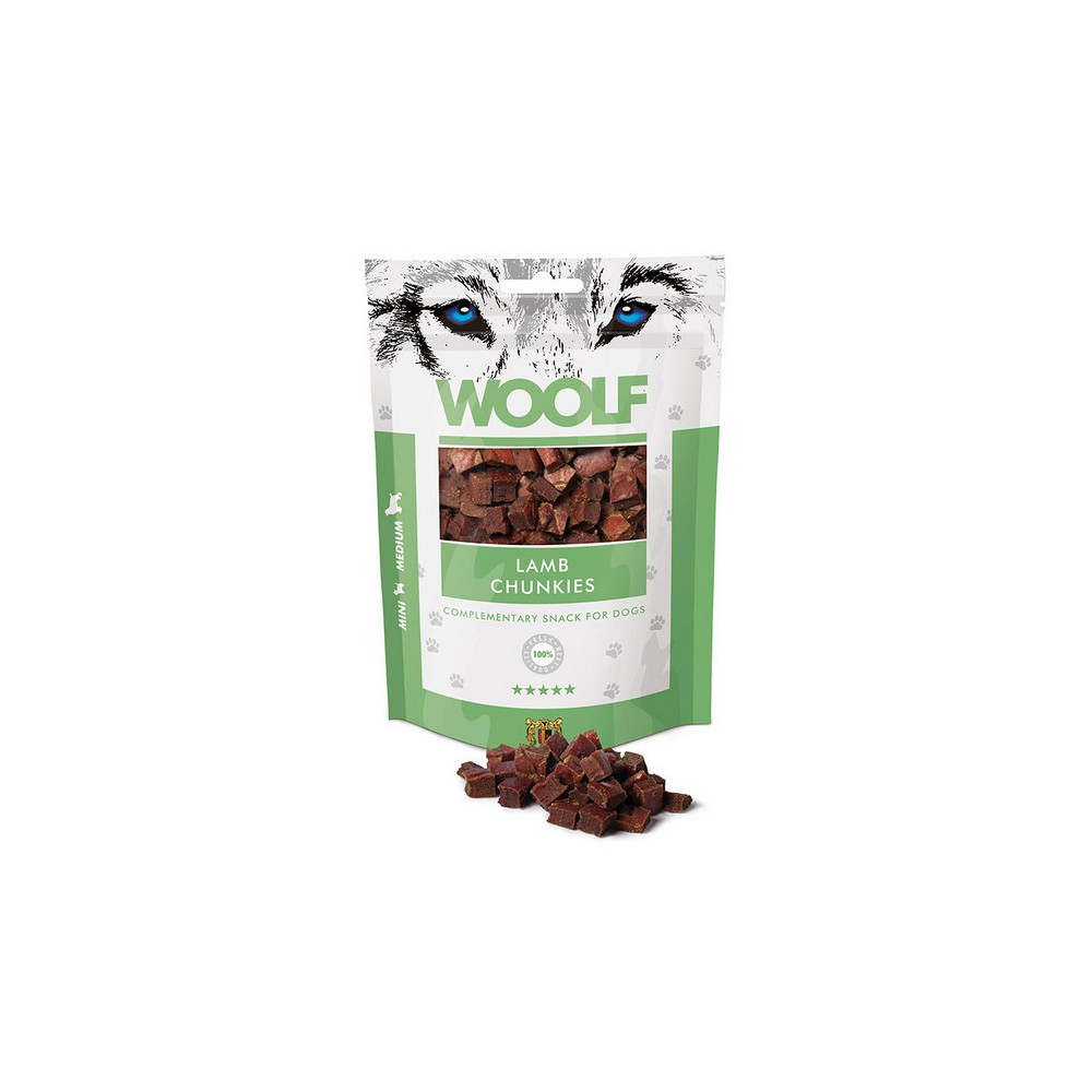 Woolf Lamb Chunkies 100g