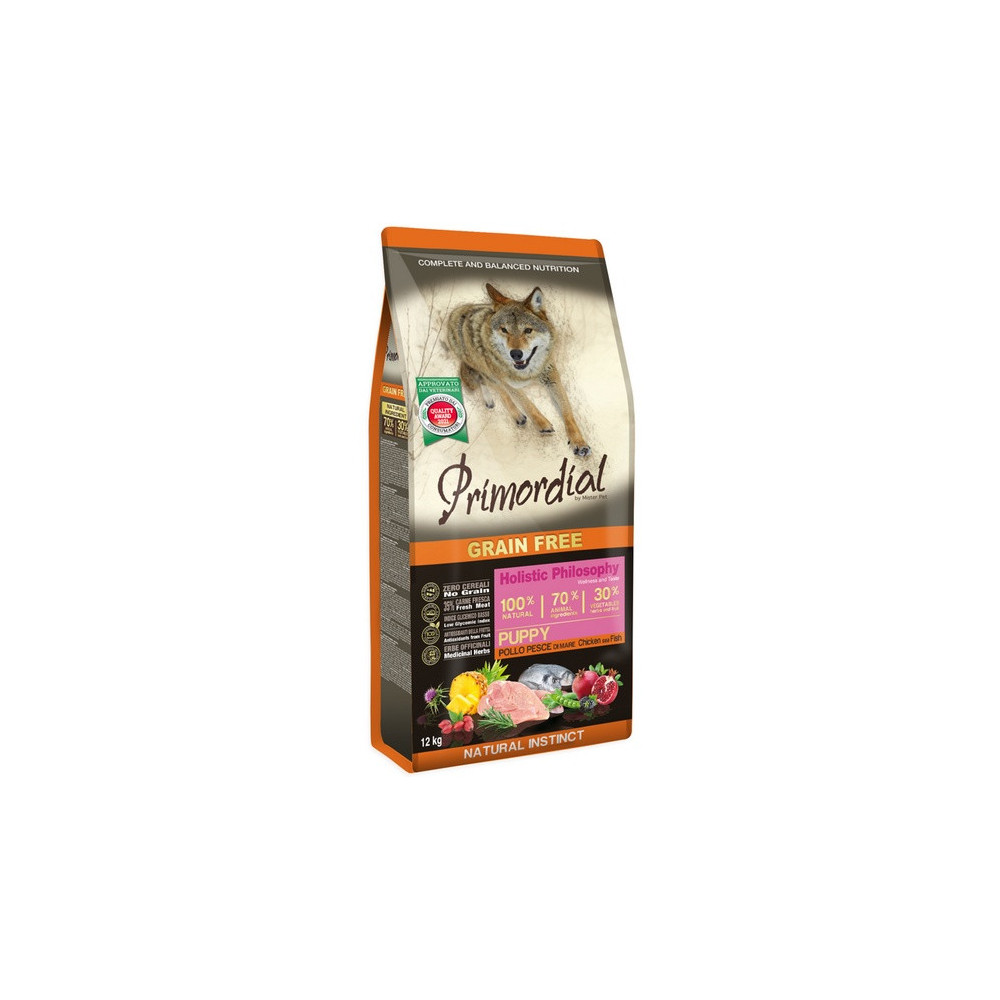 Primordial Dog Grain Free Puppy Chicken & Sea Fish 12kg