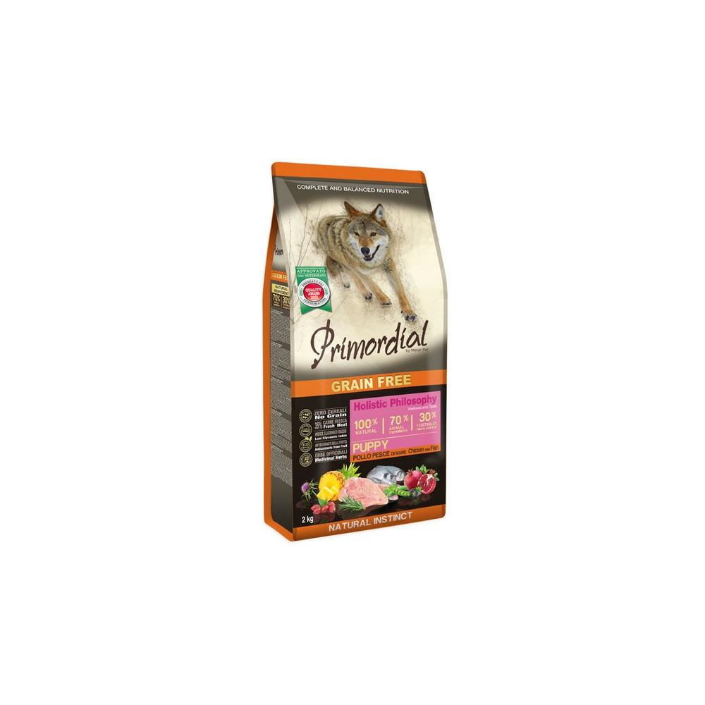 Primordial Dog Grain Free Puppy Chicken & Sea Fish 2kg