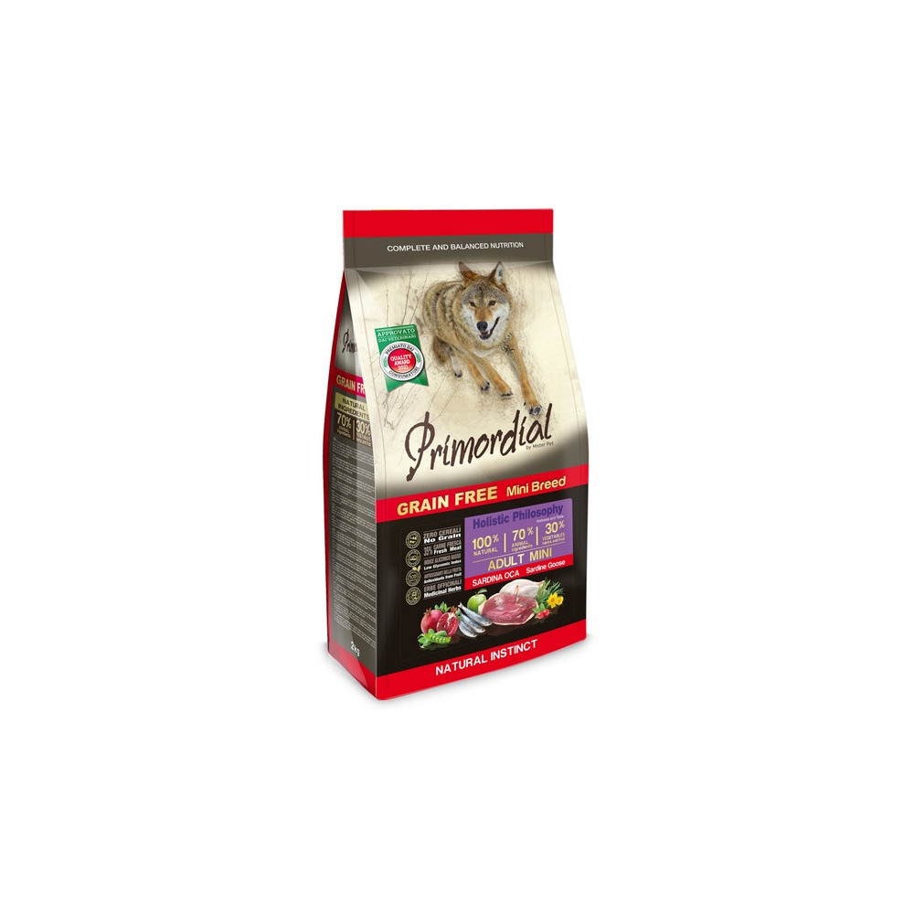 Primordial Dog Grain Free Mini Adult Sardine & Goose 6kg