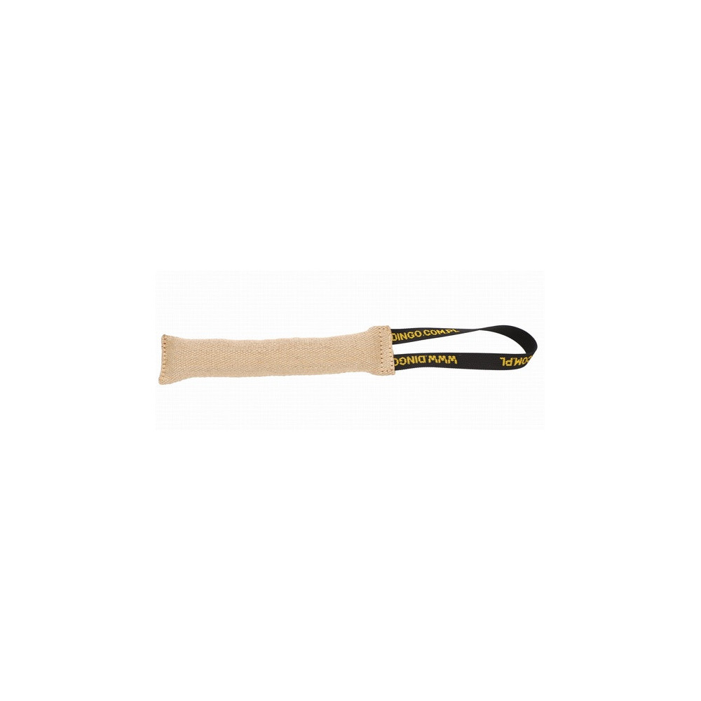 Dingo Zabawka dla psa - Szarpak z juty z uchwytem 28/6cm