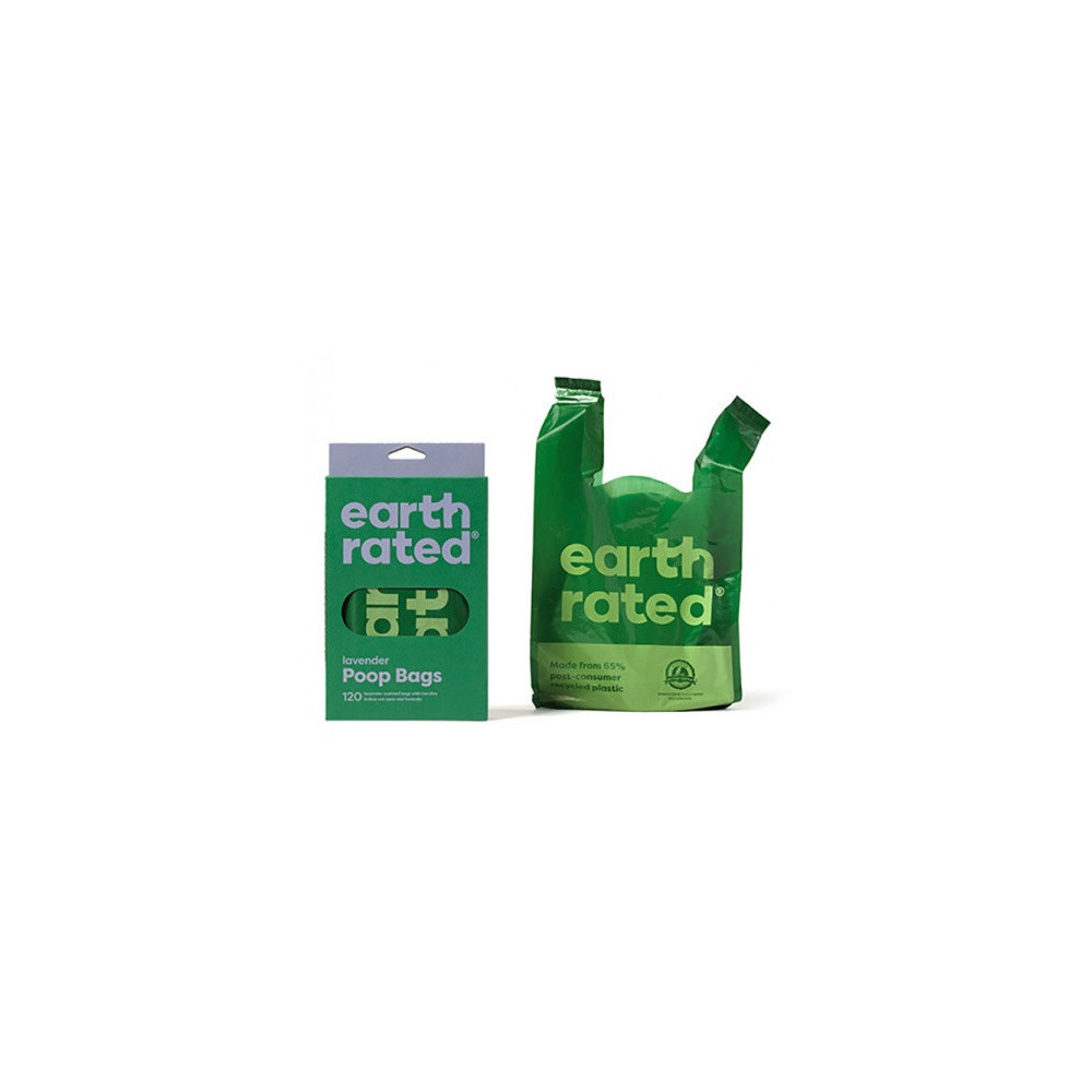 Earth Rated Reklamówki lawendowe 120szt