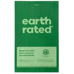 Earth Rated Woreczki do zbierania odchodów 300szt lawendowe