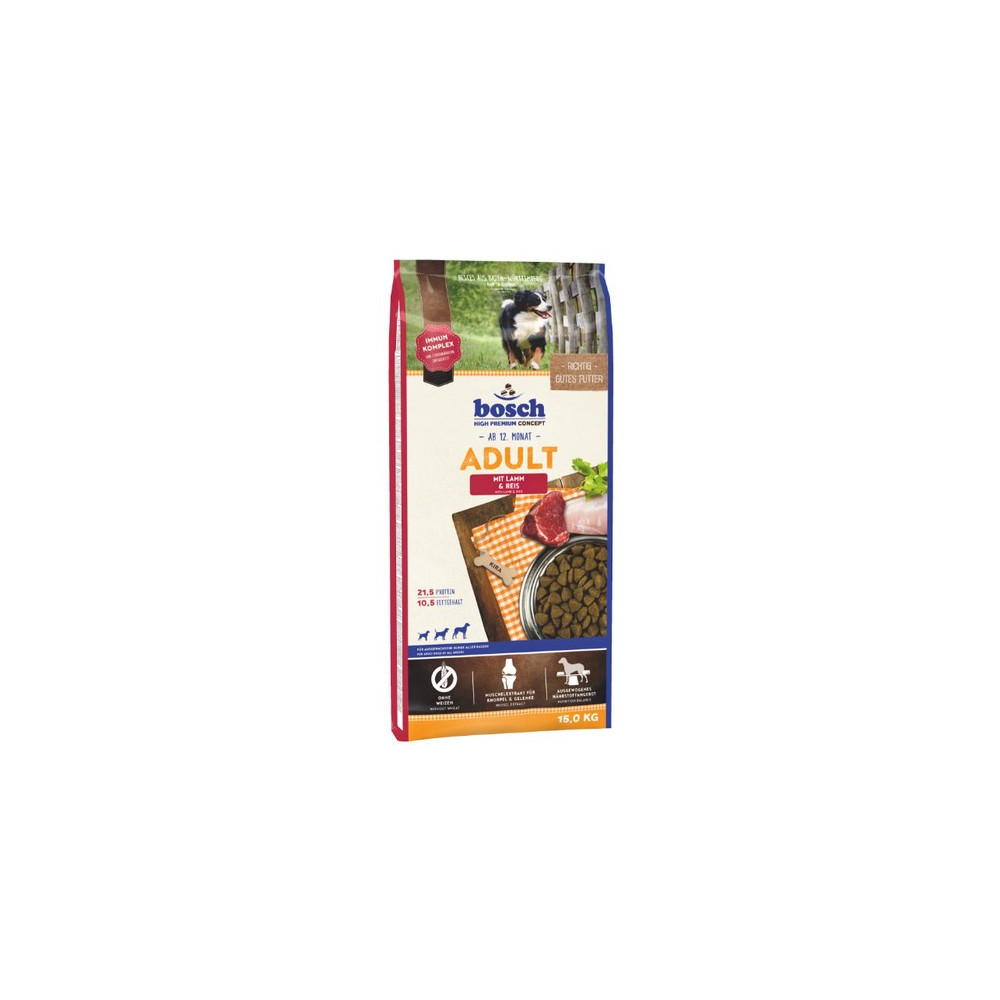 Bosch Adult Lamb & Rice 15kg