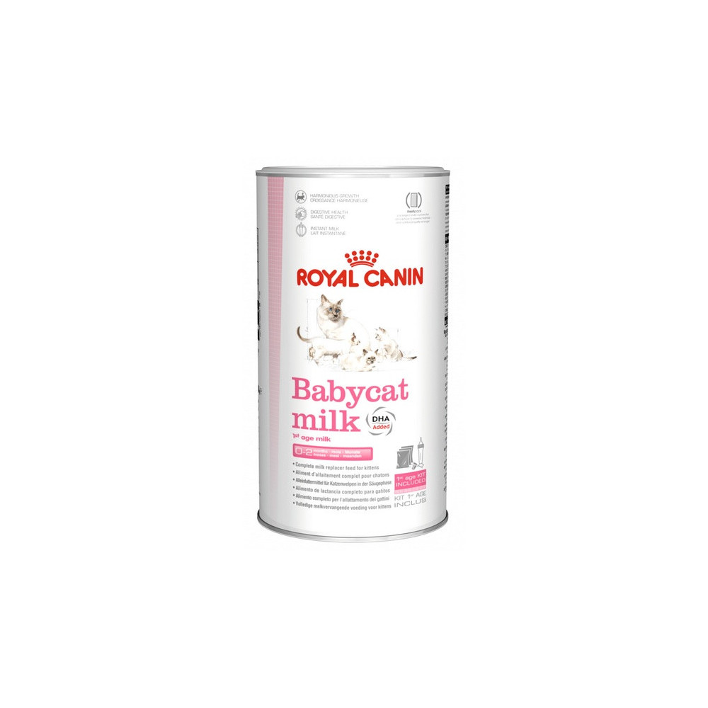 Royal Canin Babycat Milk pełnoporcjowy preparat mlekozastępczy dla kociąt do 2 miesiąca życia 300g