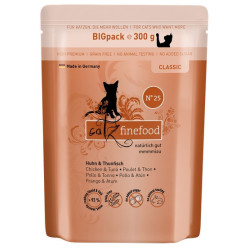 Catz Finefood Classic N.25 Kurczak i Tuńczyk saszetka 300g