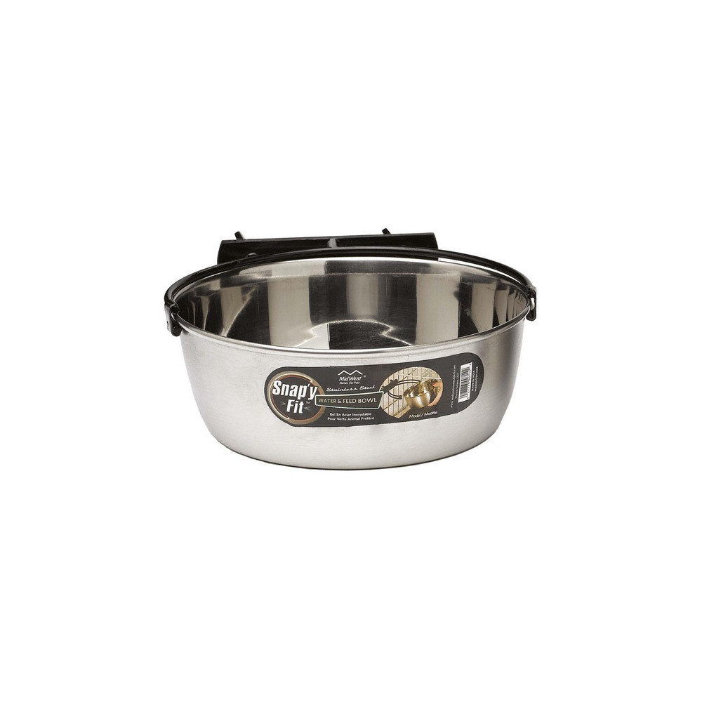 MidWest Snap'y Fit Miska stalowa do klatki 600ml [SF40-20]